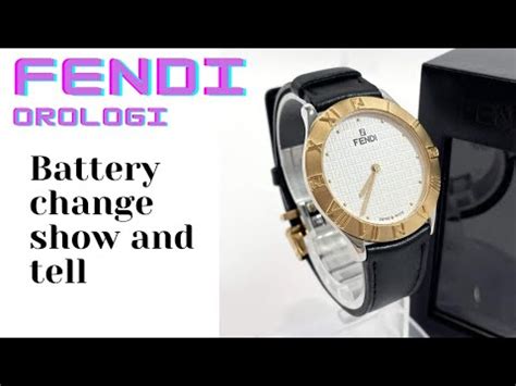 replace battery fendi watch|fendi warranty.